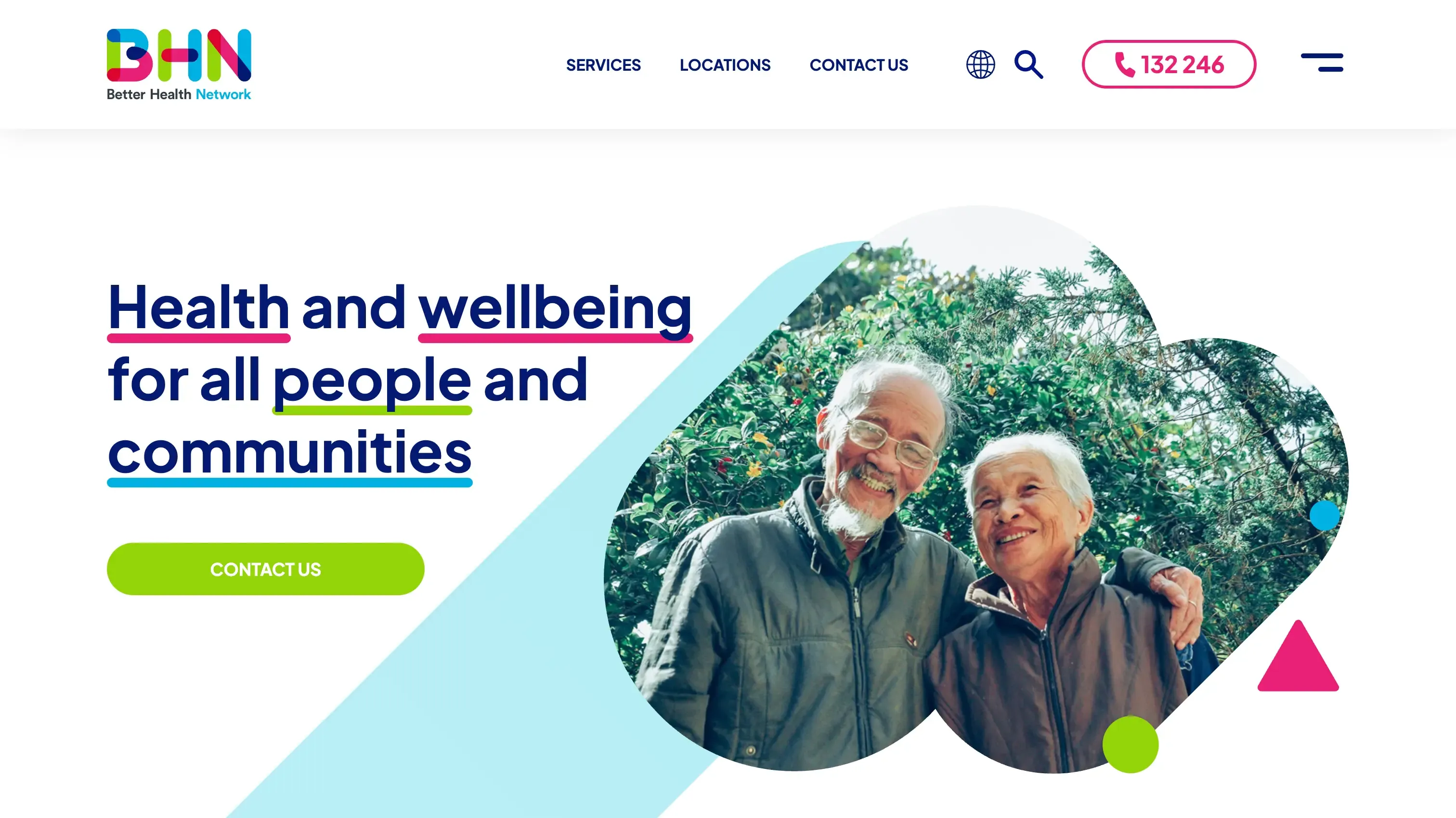 Hero image of the BHN website homepage