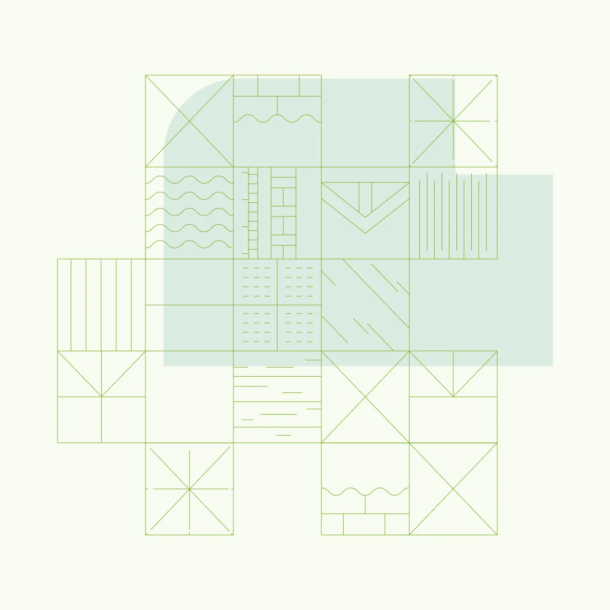 Image of a branding illustration element