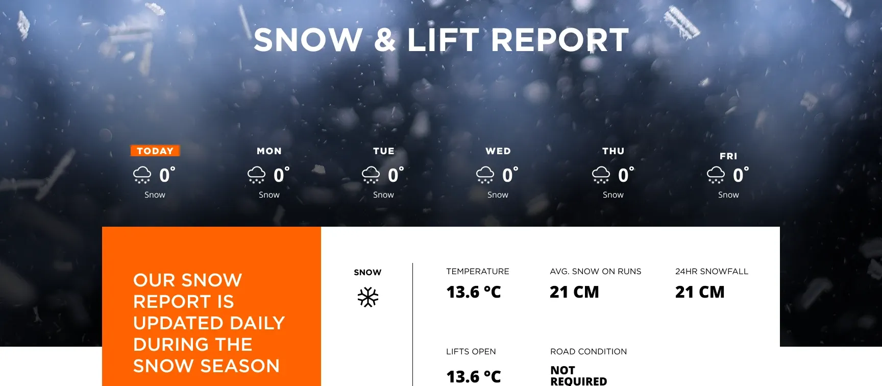 Image of the website weather warning 