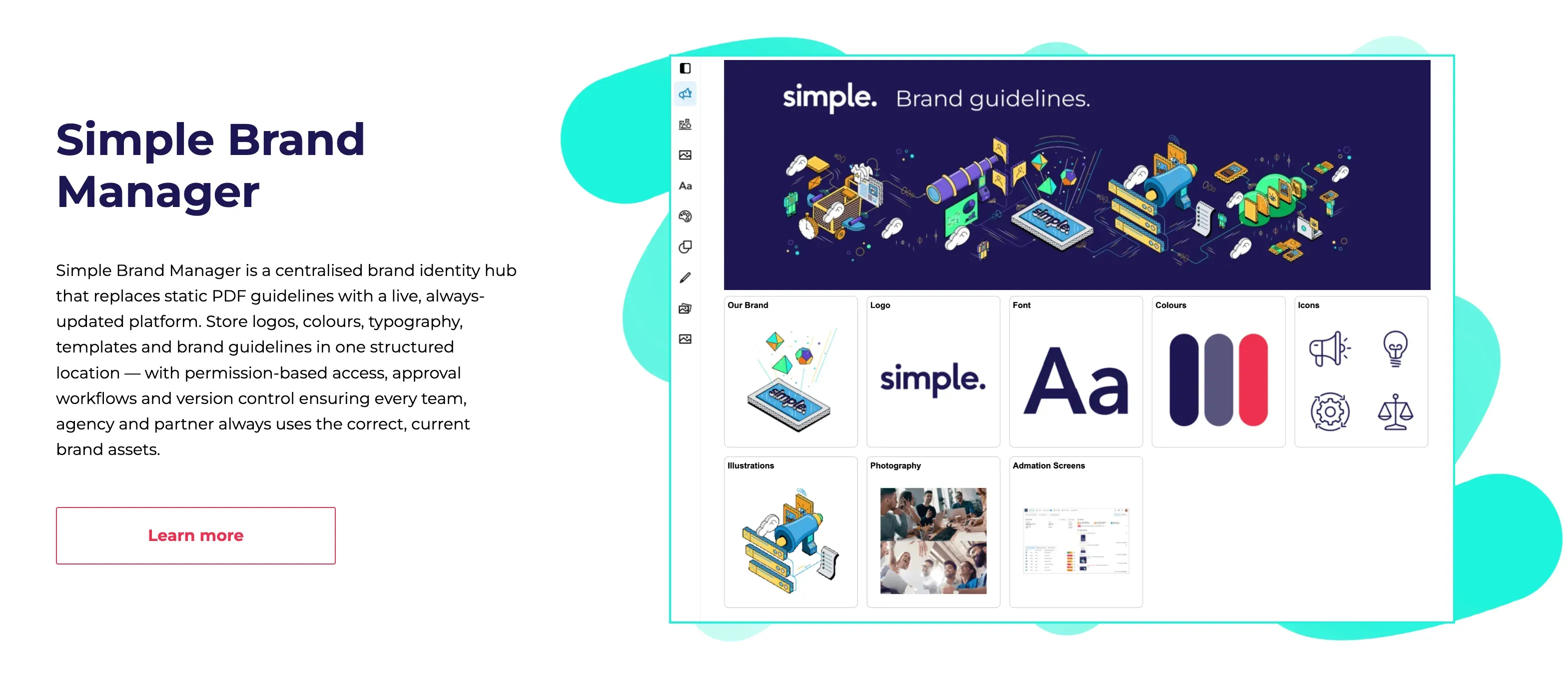 Wide image of the brand manager product